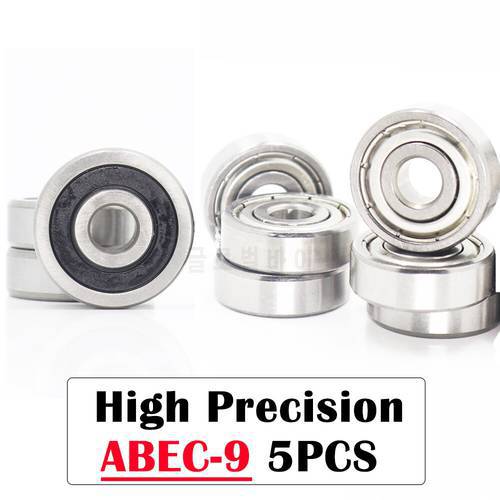 634ZZ/RS Bearing ABEC-9 4*16*5 mm ( 5 PCS ) Miniature 634Z 634-2RS Ball Bearings 634 ZZ RS High Quality
