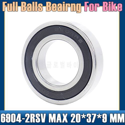 6904-2RSV MAX Bearing 20*37*9 mm ( 1 PC ) Full Balls Bicycle Suspension Pivot Repair Parts 6904 2RS RSV Ball Bearings 6904-2RS
