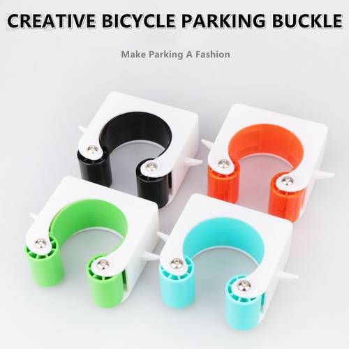 Hot Popular New Bicycle Parking Buckle Road Bike Mountain Bike Simple Household Wall Rack Bicycle Parking Accessories