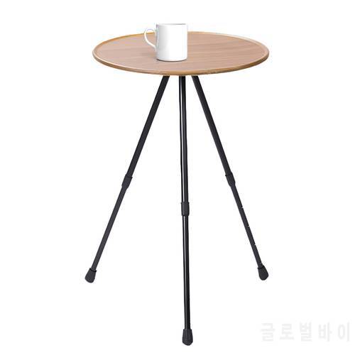 Outdoor Aluminum Folding Table Camping Table Round Adjustable Camp Tables