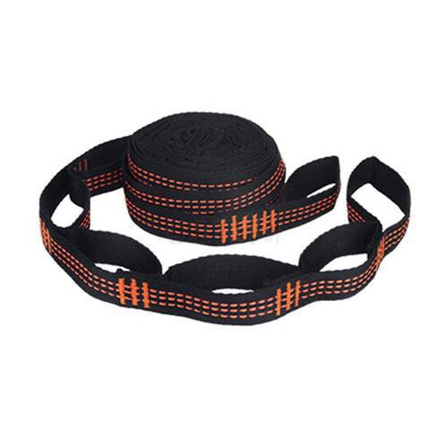 1/2Pcs Hammock Straps Special Reinforced Polyester Straps High Load-Bearing Barbed Black Outdoor Hammock straps