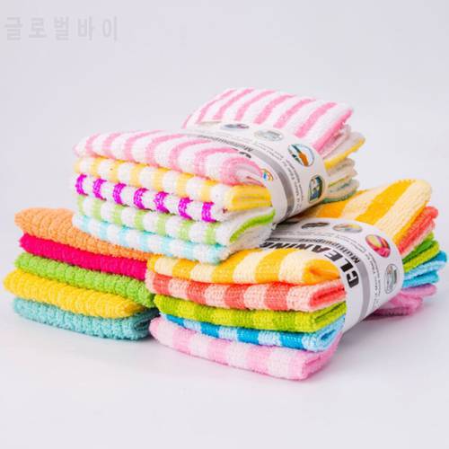 5PCS/ Pack Colorful Microfiber Fiber Swimming Towel Magic Outdoor Towel High Quality Durable Absorbent Easy To Clean Towels