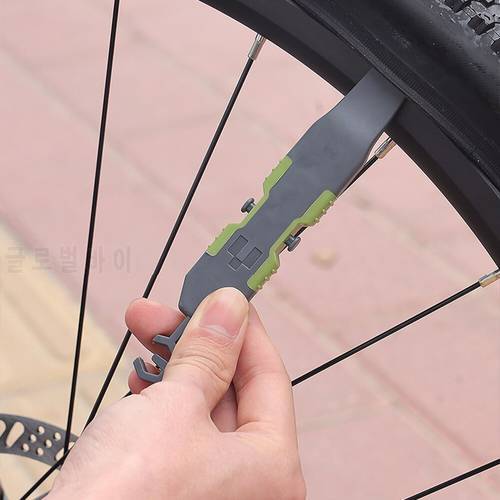 Bike Chain Joint Hooks Connecting Aid Tire Lever Cycling Accessories Anti-skid Bike Tyre Pry Bar Lever for Repairer