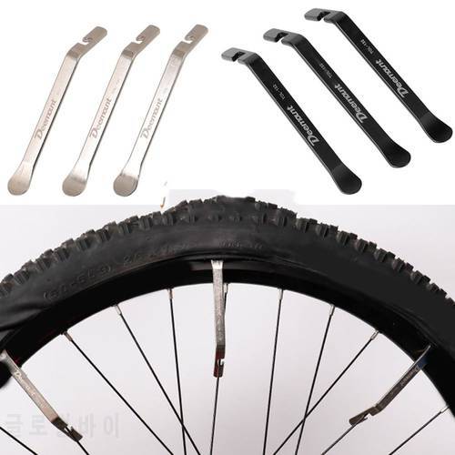 Quality Bicycle Tyre Lever Tube Repair Service Carbon Steel Heat Treatment Chrome Plating Tire Opener Crow Bar