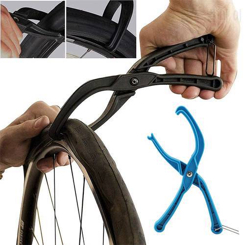 Bicycle Tires Removal Clamp Bike Hand Tire Lever Bead Tool for Hard to Install ABS Bike Rim Tire Pliers for Cycling Repair Tools