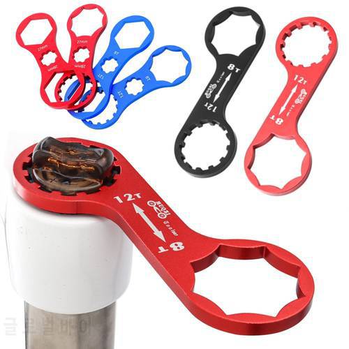 Aluminum Alloy Bicycle Front Fork Repair Tool For SR Suntour XCR/XCT/XCM/RST MTB Bike Front Fork Cap Wrench Disassembly Tools