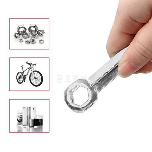 10 In 1 Durable Bicycle Bike Repair Tool Bone Shape Hexagon Wrench Practical Bicycle Repair Tool Wrench