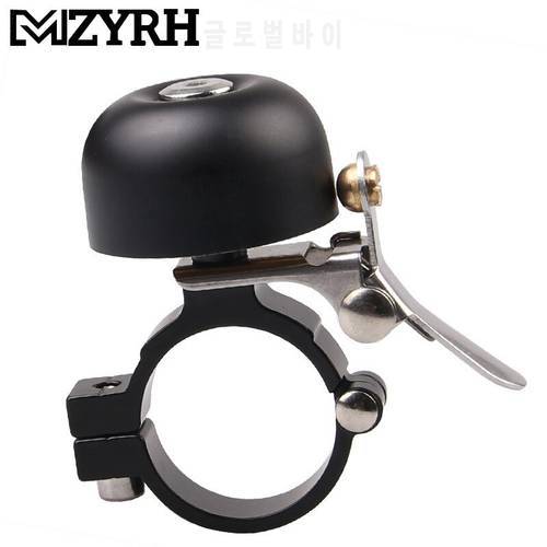 Mountain Road Bike Bell Copper Alloy Loud Sound Bicycle Bell Handlebar Horn Safety Warning Alarm Bell Cycling Bicycle Accessory