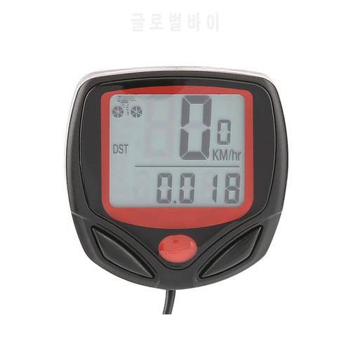 Cycling Stopwatch Riding Speedometer Bike Computer with LCD Digital Display Waterproof Bicycle Odometer Cycling Accessories