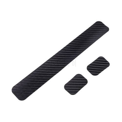 Bicycle Chain Protector Black Carbon Fiber Cycling Frame Chain Stay Posted Protector MTB Chain Care Guard Cover Bike Accessories