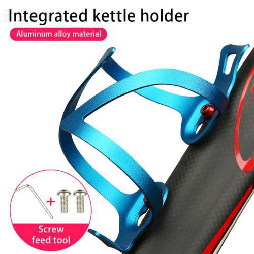 Aluminum Alloy Bicycle Water Bottle Holder Cage Lightweight Road Bike Water Bottle Cage Cycling Bottle Holder Bike Accessories