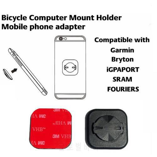 Bicycle Computer Mount Holder Mobile phone adapter Out front bike Mount from bike mount accessories for iGPSPORT Garmin Bryton