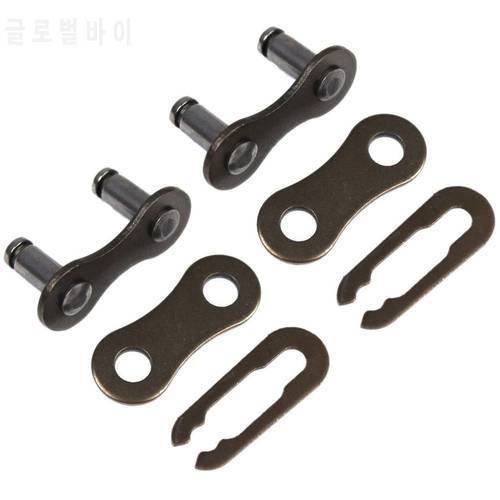 10Pcs Bicycle Locks Bike Chain Lock Connector Single Speed Master Link Joint Parts Bicycle Accessories