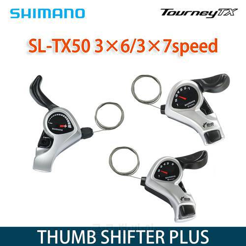 Tourney SIS SL TX50 3x6 3x7 Speed Shifter Lever Thumb For MTB Mountain Bicycle Bike 3*6 3*7 Plus Accessories Repair