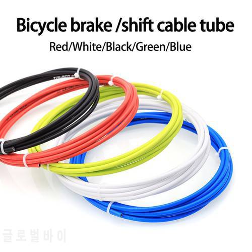 TRLREQ 3m Bicycle Brake Cable/Shift Cable Housing 4mm/5mm Bike Brake Cables Tube MTB Road Bikes Brake Shiftering Derailleur Line