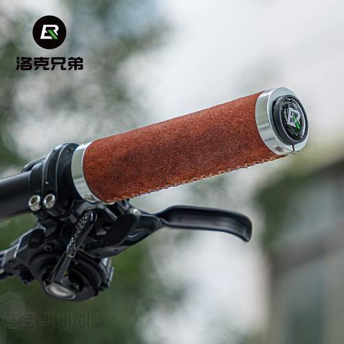 Bicycle Grip Suede Mountain Bike Gloves Grip Universal Anti-Slip Lock Riding Accessories Bicycle Grips Bicycle Parts