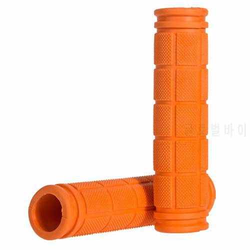 12 cm Rubber Bike Handlebar Grips Cover BMX MTB Mountain Bicycle Handles Anti-skid Bicycles Bar Grips Fixed Gear Bicycle Parts