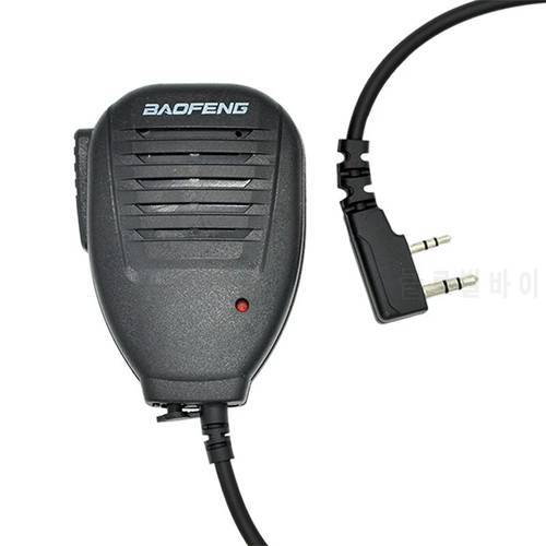 2 Pack Baofeng bf-888s uv5r walkie talkie handheld microphone speaker headset two-way radio portable accessories
