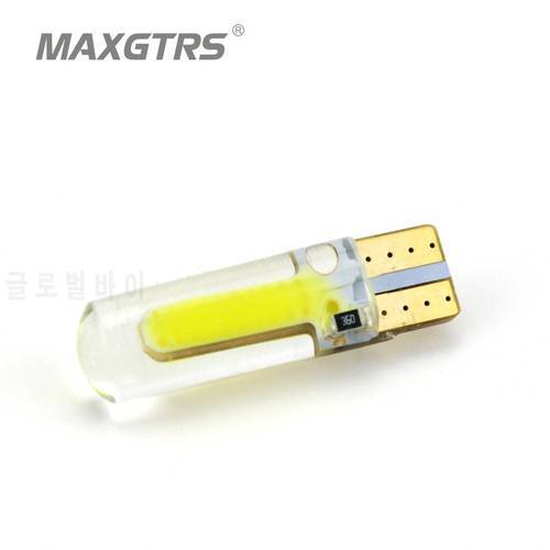 5x New Car LED T10 194 W5W 2835+Silicone shell LED Lights Car Side Wedge Light Lamp Bulb White/Ice Blue/Yellow/Warm White