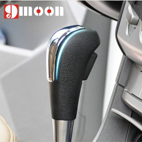 2015 New For Ford Focus 2 MK2 2005-2014 Fiesta 2008-2012 ABS Chrome Gear head decoration sticker Shift Knob cover
