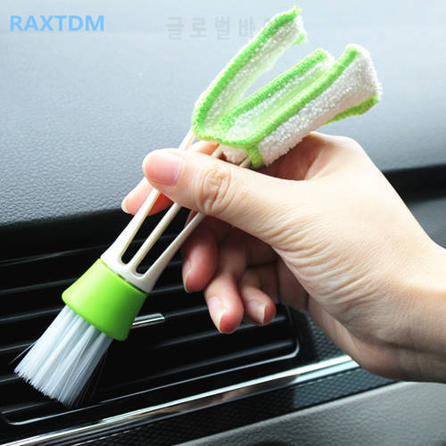 Car Clean Tools Brush Accessories Automotive Cleaning Brush for Skoda Octavia A2 A5 A7 Fabia Rapid Superb Yeti Roomster