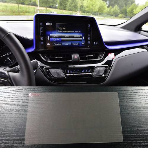 For Toyota C-HR CHR 2016 2017 2018 2019 2020 Tempered Glass Car Navigation Screen Protector LCD Touch Display Protective Film