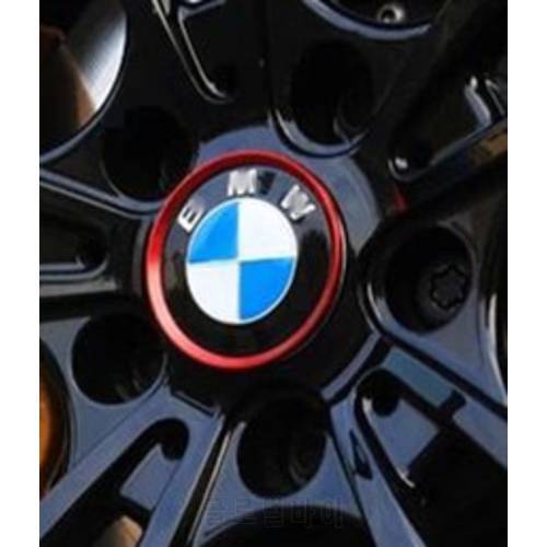 Car Styling Wheel Hub Decorative Circle For BMW F52 E82 F46 F45 F23 F22 F34 F30 F31 E92 E93 F33 F10 E63 F01h i3s i3 Accessories