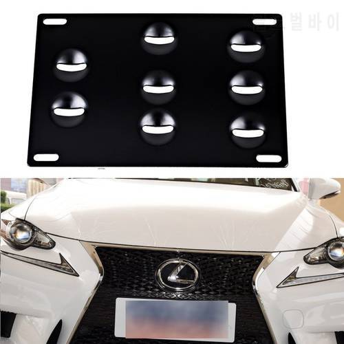 New Bumper Tow Hook License Plate Mounting Bracket Holder For LEXUS IS CT IS250 IS300 ISF ES350 GS450 RX350 GSF