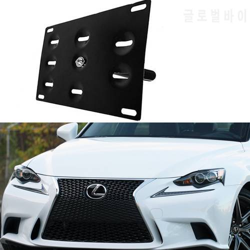 Bumper Tow Hook License Plate Mounting Bracket Holder For Lexus IS LS GS ES RX NX