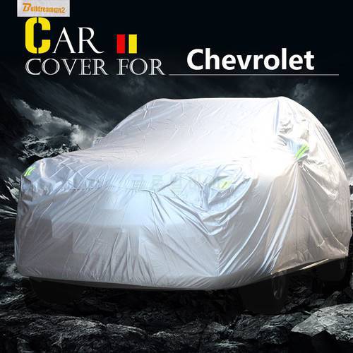 Buildreamen2 Car Cover Sun Rain Snow Dust Protector Cover For Chevrolet Cavalier Aveo Astro Blazer Corsicas Monte Carlo Impala