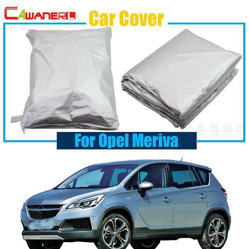 Cawanerl Car Cover Anti UV Sun Shade Rain Snow Resistant Protector Cover For Opel Meriva Free Shipping