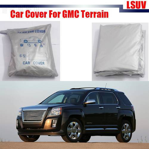 Cawanerl Free Shipping Car Cover Outdoor Anti UV Snow Sun Rain Resistant Protection Dustproof Cover For GMC Terrain