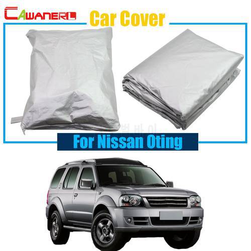 Cawanerl Car Cover Outdoor UV Anti Sun Shield Rain Snow Resistant Protector Cover Dustproof For Nissan Oting