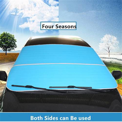 Windshield Snow Cover Frost Guard Car Sun Shade Snow Ice Protector Cover Outdoors Picnic Mats Yoga Mat Tent Sleeping Pad