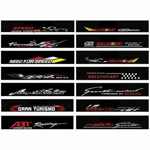 Waterproof Auto Car Front Window Windshield Decal Sticker For Honda Civic For Camry For Ford Focus - Car Styling
