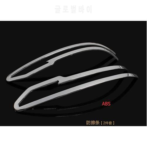 Yimaautotrims Chrome Rearview Mirror Rubbing Decoration Strip Cover Trim Fit For Nissan Murano 2015 2016 2017 2018 Exterior Kit
