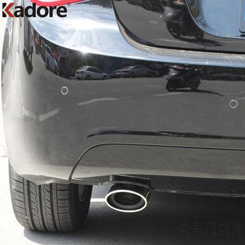For Chevrolet Cruze 2009-2011 2012 2013 2014 Stainless Steel Exhaust Muffler Tip End Silencer Exterior Accessories Car Styling