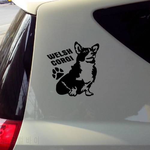 Motorcycle sticker car styling Welsh Corgi Stickers And Vinyl Decals dog sticker case for kia ford toyota and so on