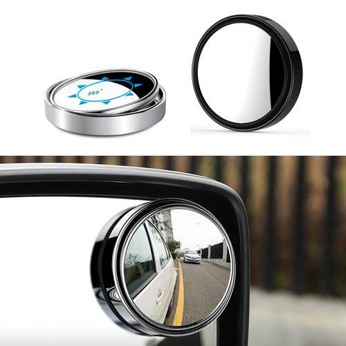 BOAOSI 2x Blind spot car mirror 360 Adjustable view mirror For Hyundai solaris accent i30 ix35 i20 elantra santa fe tucson getz