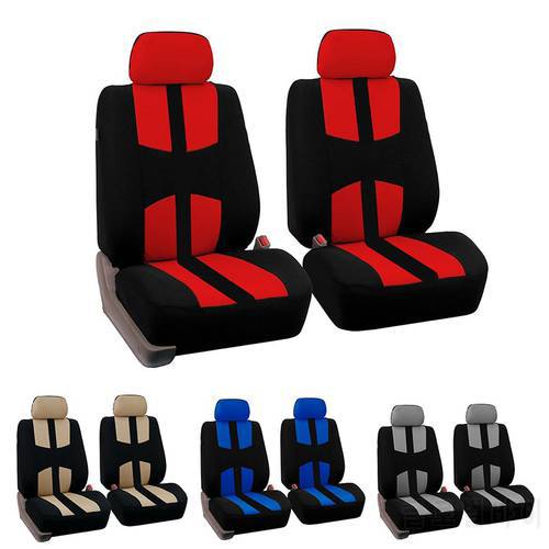 TECHWILL Auto Seat Cover Car Seat Support Vehicle Interior Decoration Car Styling Seat Protector Universal Fit Car Seat Covers