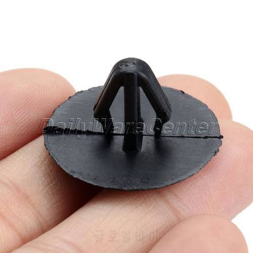 50Pcs Auto Bumper Fastener Clips Push-Type Fit 12mm Hole Car Clips Shield Retainer Plastic Rivet For Kia Car Styling