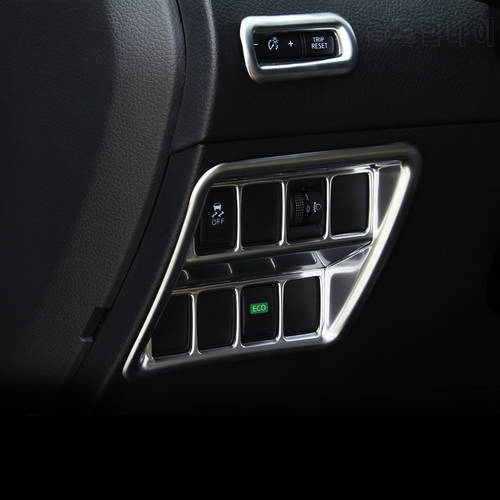 For Nissan Qashqai J11 2014 2015 2016 2017 2018 2019 Car Headlight Adjustment Button Switch Knob Cover Trim Interior Accessories