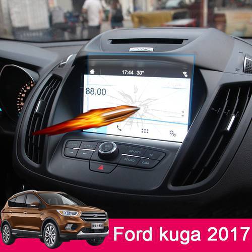 Car GPS Navigation Screen Protective Film Anti Scratch For Ford Escape Kuga 2 DM2 2013 2014 2015 2016 2017 2018 2019 Accessories