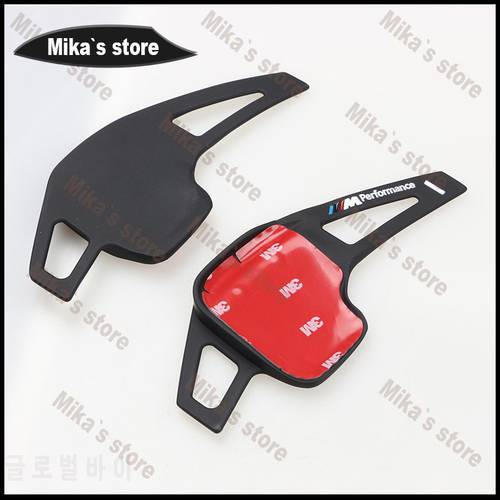 New 2pcs High Qulity Aluminum Steering Wheel Shift Paddle Shifter Extension For BMW F30 F10 3 Series 5 Series Car Styling