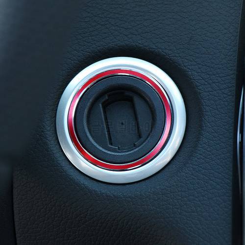 VCiiC Car Engine Start Stop Ignition Key Ring For Mercedes Benz AMG A B C GLC GLA CLA ML GL Class W176 W246 W205 X253 X156 C117