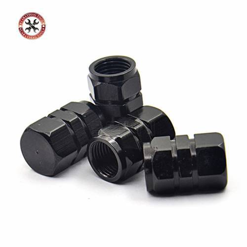 Auto Tire Car-styling New 4pcs/pack Theftproof Aluminum Car Wheel Tires Valves Tyre Stem Air Caps Airtight Covers for all Cars