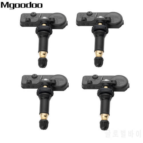 Mgoodoo 4PCS Car Tire Pressure Monitor System TMPS Fit For Peugeot For Citroen 9811536380 9673860880 433Mhz 307 T5 308 T7