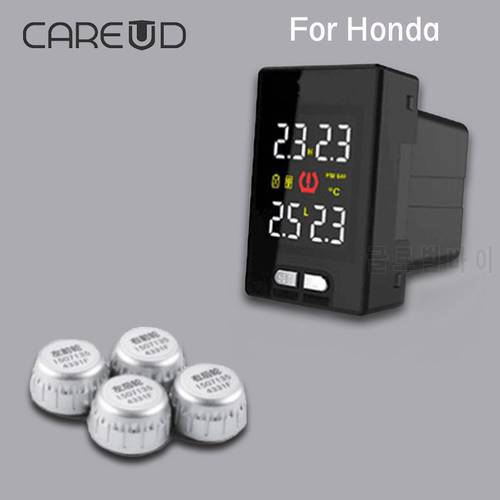 Careud U912 for Honda Wireless Car Tire Pressure Monitoring System External Sensors Auto Tools TPMS