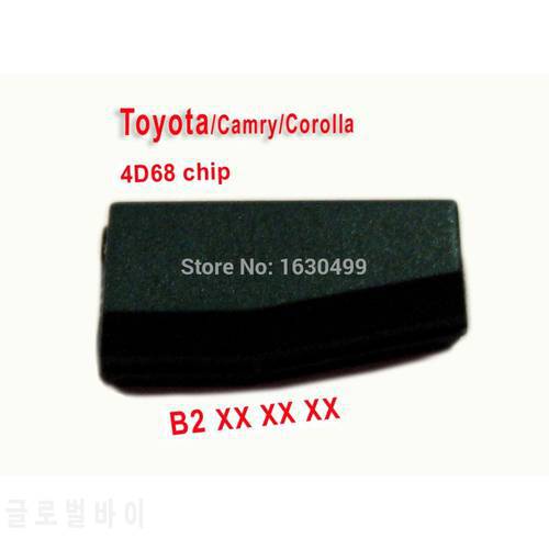 10 Pcs/lot Auto Key Transponder Chip 4D68 TP30 Pg1:B2 Chip Car Key Carbon Chips For Toyota Camry Corolla