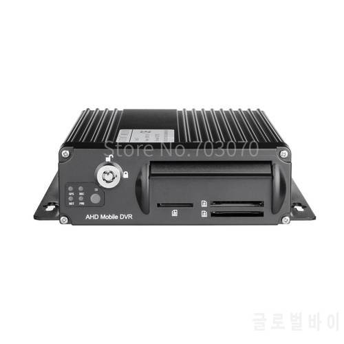4CH Dual-SD Card Mobile DVR , H.264 Car DVR , Motion Detect ,Cycle Recording ,Built-in G-Sensor MDVR , Mini AHD Video Recorder